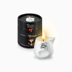 Массажная свеча Plaisirs Secrets Strawberry Daiquiri (80 мл) подарочная упаковка, керамический сосуд