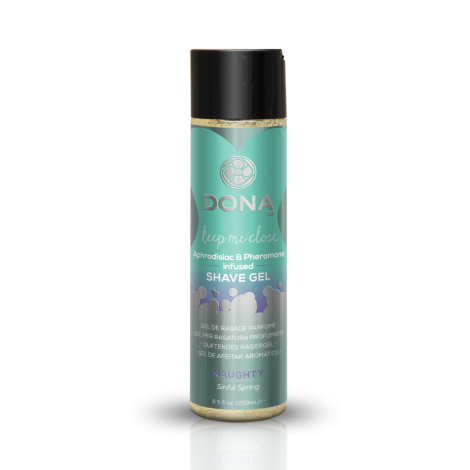 Гель для гоління DONA Intimate Shave Gel - Naughty - Sinful Spring (250 мл)