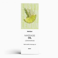 Масажна олійка - Satisfyer Massage Oil Lemongrass, 250 мл (05.2027)