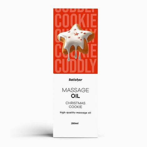 Масажна олія Satisfyer Massage Oil Christmas Cookie 250 мл
