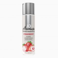 Натуральна масажна олія System JO Aromatix — Massage Oil — Strawberry 120 мл