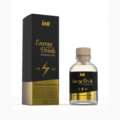 Intt Energy Drink Massage Gel - їстівний масажний гель, 30 мл