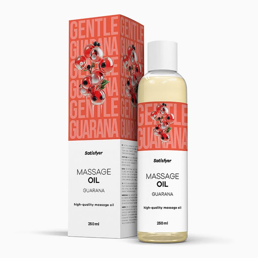 Розпродаж!!! Масажна олія Satisfyer Massage Oil Guarana 250 мл (термін 30.04.2027) Розпродаж!!! Масажна олія Satisfyer Massage Oil Guarana 250 мл (термін 30.04.2027)