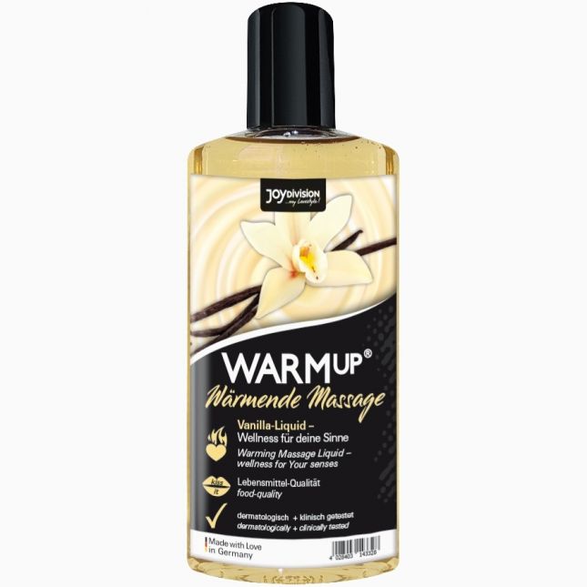 Масажна олія - WARMup Vanilla, 150 мл