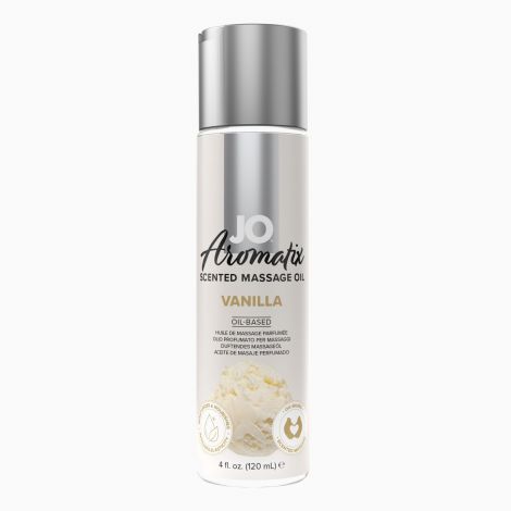 Натуральна масажна олія JO Aromatix Massage Oil Vanilla 120 мл