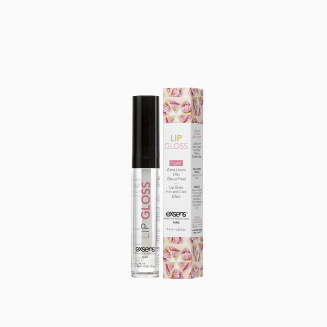 Стимулирующий блеск для губ EXSENS Lip Gloss 7.4мл, эффект покалывания и холод-тепло