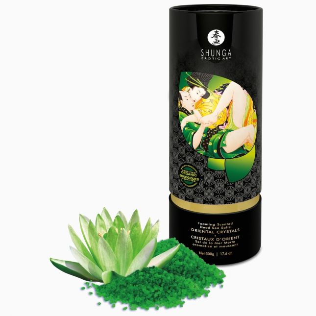 Сіль для ванн - Shunga Bath Salt Lotus Flower, 600 г
