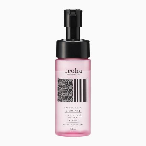 Пена для интимного ухода Iroha Intimate Wash Foam Type Damask Rose and Geranium 150 мл