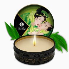 Массажная свеча Shunga Massage Candle, 30 мл (зеленый чай)
