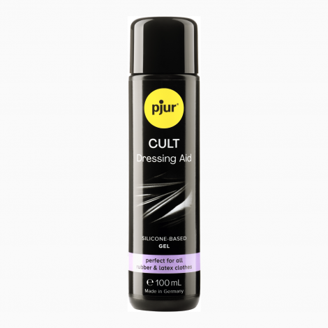 Гель для одягання одягу з латексу та гуми - Pjur Cult Dressing Aid, 100 мл