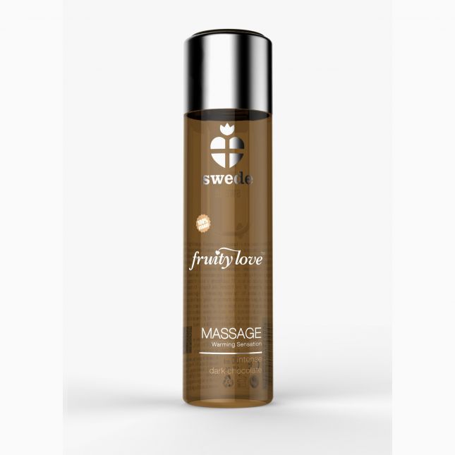 Масажна олія - Swede Fruity Love Intense Dark Chocolate, 120 мл