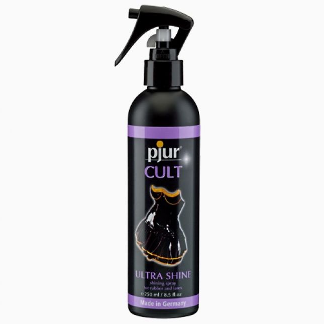 Спрей для ухода за латексом - Pjur Cult Ultra Shine, 250 мл
