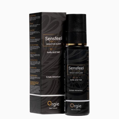Розпродаж!!! Лосьйон з феромонами Orgie Sensfeel Seduction Elixir for Man 100мл (термін 15.05.2027)