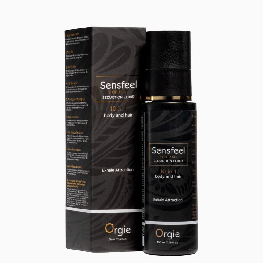 Распродажа!!! Лосьон с феромонами Orgie Sensfeel Seduction Elixir for Man 100мл (срок 15.05.2027) Распродажа!!! Лосьон с феромонами Orgie Sensfeel Seduction Elixir for Man 100мл (срок 15.05.2027)