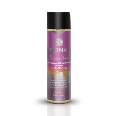 Гель для гоління DONA Intimate Shave Gel - Sassy - Tropical Tease (250 мл)