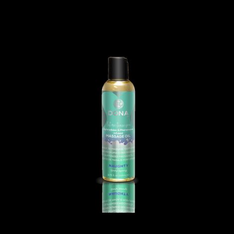 Масажна олія DONA Massage Oil NAUGHTY – SINFUL SPRING (110 мл) з феромонами та афродизіаками