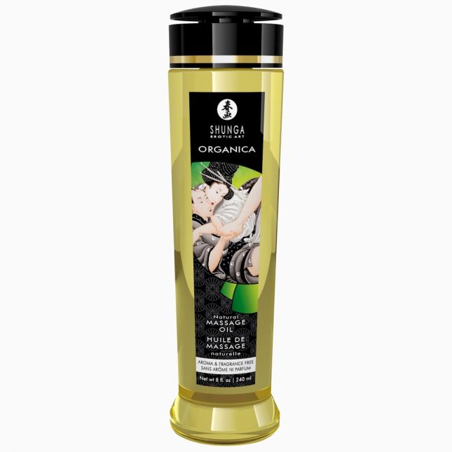 Масажна олійка - Shunga Oil Organica Natural, 240 мл