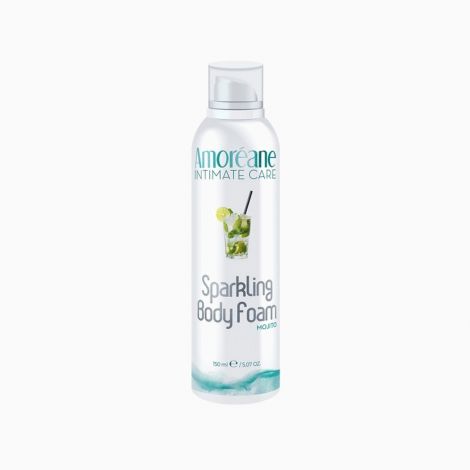 Хрусткий мус для тіла - Amoreane Sparkling Body Foam Mojito, 150 мл