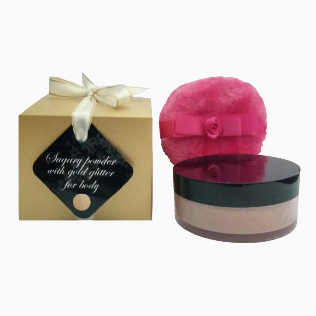 Пудра для тіла із золотистим мерехтінням Gold Glitter, 15 г