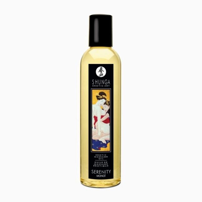 Масажна олія Shunga Serenity - Monoi (250 мл)