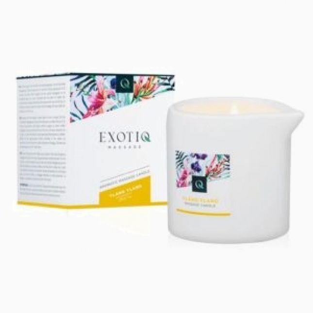 Массажная свеча - EXOTIQ Massage Candle Bamboo Orchid, 200 г