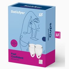 Менструальні чаші - Feel Confident Menstrual Cup (transparent)