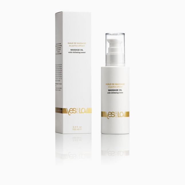 Масажна олія YESforLOV MASSAGE OIL with titillating scent 100 мл, пряний аромат