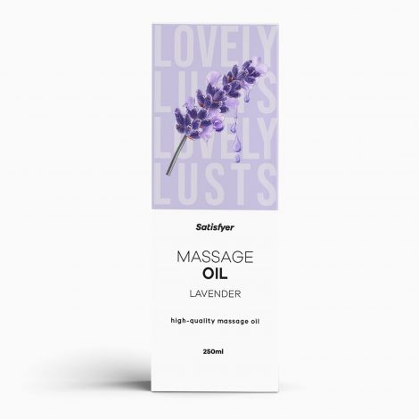 Масажна олійка - Satisfyer Massage Oil Lavender, 250 мл (04.2027)
