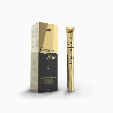 Розпродаж!!! Збуджувальний гель-вібратор Intt Orgasm Now 15мл (термін 01.2026)