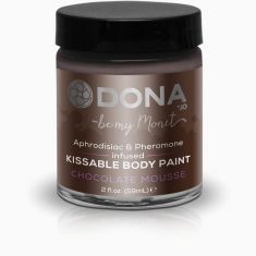 Фарба для тіла Dona Kissable Body Paint - CHOCOLATE MOUSSE