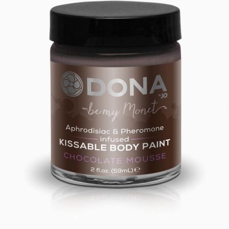 Фарба для тіла Dona Kissable Body Paint - CHOCOLATE MOUSSE