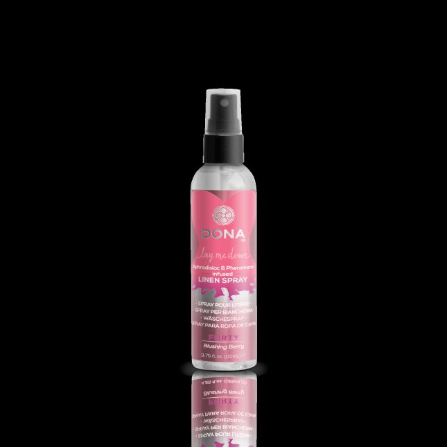 Освіжаючий спрей для одягу DONA Linen Spray Flirty (110 мл)