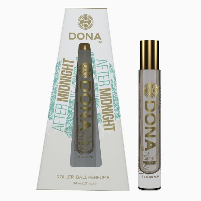 Духи с роликовым нанесением DONA Roll-On Perfume - After Midnight (10 мл), вариант для сумочки