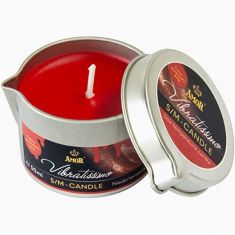 Массажная свеча - Vibratissimo Burning Red, 50 мл