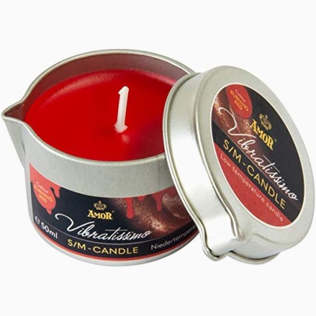 Массажная свеча - Vibratissimo Burning Red, 50 мл