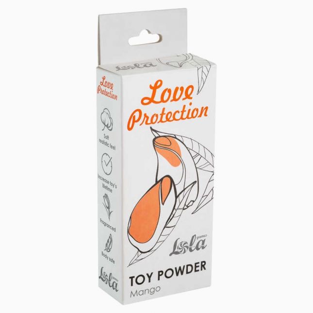 Пудра для догляду за іграшками - Toy Powder Love Protection ? Mango Пудра для догляду за іграшками - Toy Powder Love Protection ? Mango