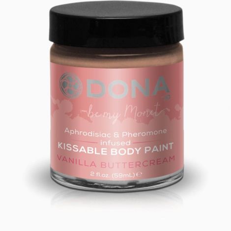 Фарба для тіла Dona Kissable Body Paint - VANILLA BUTTERCREAM
