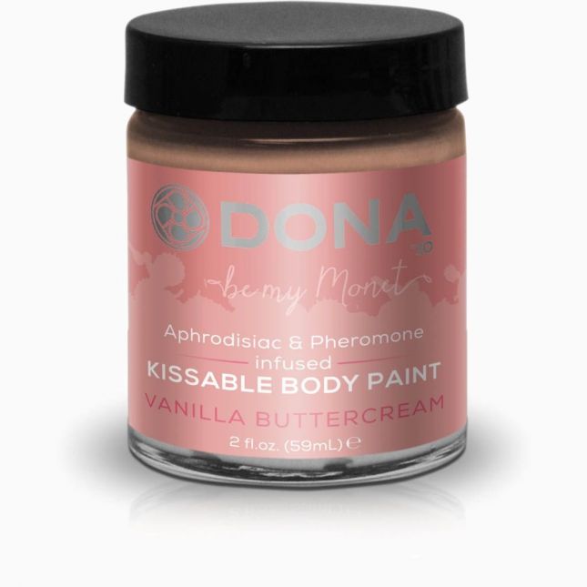 Фарба для тіла Dona Kissable Body Paint - VANILLA BUTTERCREAM