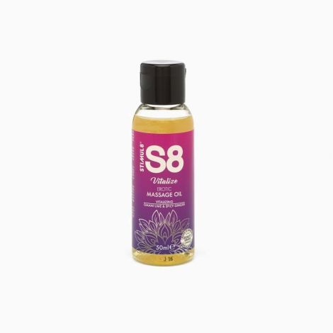 S8 Massage Oil массажное масло возбуждающее с ароматом оманский лайм и имбирь (50 мл)