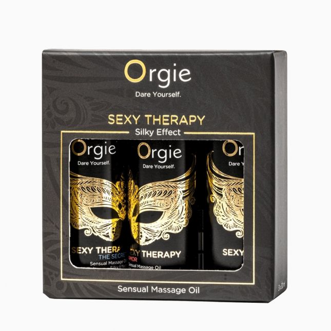Набір масажних олійок - Orgie Sexy Therapy Mini Collection, 3x30 мл (02.2026)