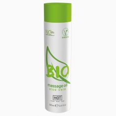 Масажна олія - HOT BIO Massage Oil Aloe Vera, 100 мл