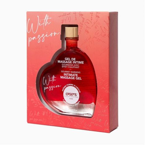 Розпродаж!!! Масажний гель EXSENS With Passion Candy Apple 50 мл (термін 04.2027)