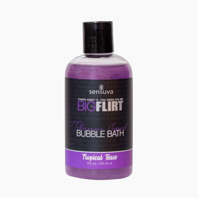 Піна для ванни Sensuva - Big Flirt Pheromone Bubble Bath - Tropical Tease (237 мл)