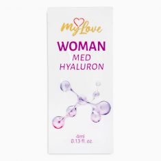 Інтимний зволожуючий гель-лубрикант для жінок - MyLove Woman Med Hyaluron, 4 мл