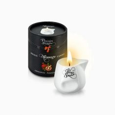 Массажная свеча Plaisirs Secrets Pomegranate (80 мл) подарочная упаковка, керамический сосуд