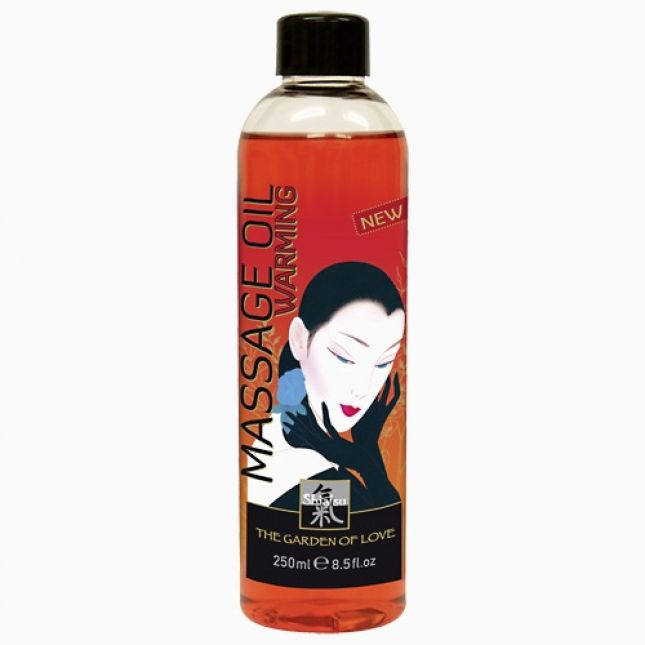 Масажна олія - Shiatsu Massage Oil Warming, 250 мл