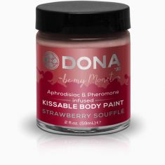 Фарба для тіла Dona Kissable Body Paint - STRAWBERRY SOUFFLE