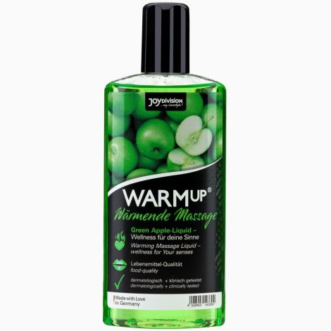 Масажна олійка - WARMup Green Apple, 150 мл (12.2026)