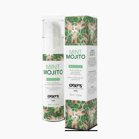 Розпродаж!!! Масажна олія EXSENS Mojito 50мл (термін 01.11.2023)