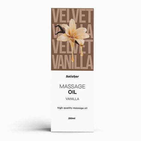 Масажна олія Satisfyer Massage Oil Vanilla 250 мл
